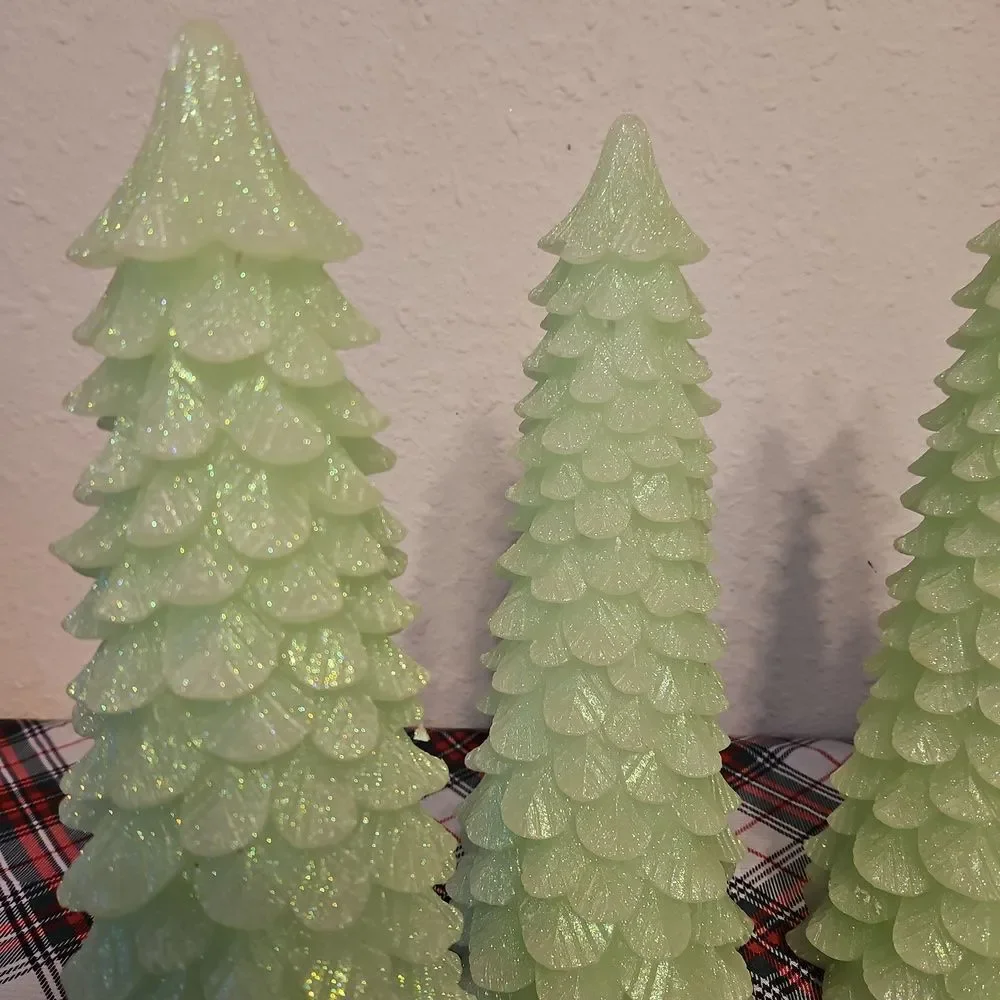 Candle Impressions Shimmering Flameless LED Holiday Tree Decor